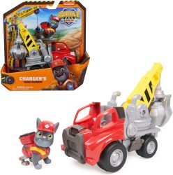 Rubble & Crew - Kran-Baufahrzeug mit Charger-Figur (Basis Fahrzeug)