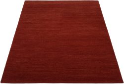 OCI DIE TEPPICHMARKE Teppich »HIMALI UNI«, rechteckig, 5 mm Höhe, handgeknüpft, hochwertige Wolle, fusswarm, Wohnzimmer