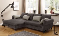 Home affaire Ecksofa »Tirano«, wahlweise mit Bettfunktion und Bettkasten