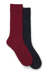 BOSS Businesssocken »2P RS Uni CC«, (Packung, 2 Paar, 2er), mit Markenlogo