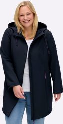 Sheego Softshelljacke, mit Kapuze