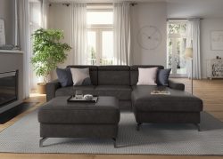 sit&more Ecksofa, inklusive Kopfteilverstellung, wahlweise mit Bettfunktion und Bettkasten
