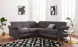 sit&more Ecksofa, inklusive Federkern, wahlweise mit Kopfteilverstellung, Bettfunktion und Schubladenstauraum