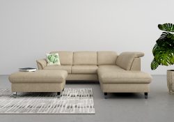 sit&more Ecksofa, wahlweise mit Kopfteilverstellung, Bettfunktion und Stauraum