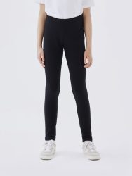 Leggings Mädchen Schwarz 128