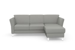 sit&more Ecksofa »Visby V«, wahlweise mit Bettfunktion und Bettkasten, frei im Raum stellbar, mit Federkern, auch erhältlich in dem besonders leicht mit Wasser zu reinigendem 