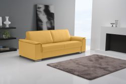 Egoitaliano 2,5-Sitzer »Cecilia«, mit verchromten Metallfüssen