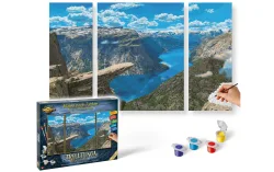 Schipper Malen nach Zahlen Trolltunga in Norwegen