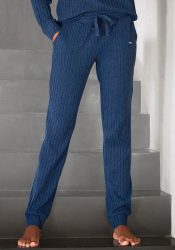 LASCANA Homewearhose »-Loungehose«, in Ripp-Qualität und praktischen Taschen, Loungeanzug