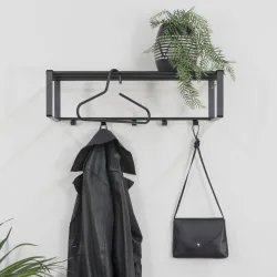 Spinder Design Garderobe Hesta Schwarz Stahl 19 cm - Garderobe