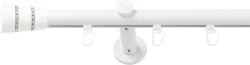 SN DECO GROUP Gardinenstange Ø 19 mm 1 läufig-läufig Fixmass;kürzbar