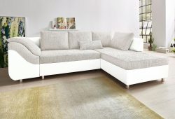 COLLECTION AB Ecksofa, mit Bettfunktion und Bettkasten, inklusive loser Rücken- und Zierkissen, mit »Schanzen«-Armlehne