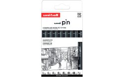 Fineliner »Uni Classic Street, 8 Stück«