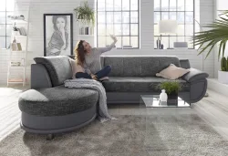 TRENDMANUFAKTUR Ecksofa 