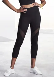 LASCANA ACTIVE Sporthose mit Mesh-Einsätze an den Beinen
