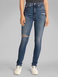 Calvin Klein Jeans Skinny-fit-Jeans »HIGH RISE SKINNY«, mit Rissen