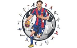 nicht definiert Puzzle »Iconic FC Barcelona ? Gavi«, Holzart: Birke (Herkunftsland: China)