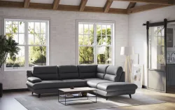 COTTA Ecksofa optional Bettfunktion & Bettkasten