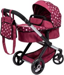 bayer Design Kombi-Puppenwagen Xeo Bordeaux