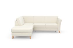 sit&more Ecksofa »Visby V«, Wahlweise mit Bettfunktion und Stauraum, frei im Raum stellbar, mit Federkern, auch erhältlich in dem besonders leicht mit Wasser zu reinigendem 