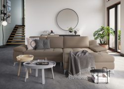 sit&more Ecksofa, mit Mega-Recamiere, wahlweise mit Bettfunktion und Bettkasten
