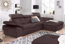 exxpo - sofa fashion Ecksofa, wahlweise mit Bettfunktion und Bettkasten
