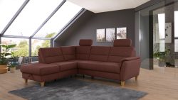 Home affaire Ecksofa »Palmera«, Federkern, wahlweise mit Bettfunktion und mit/ohne Stauraum