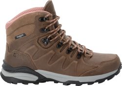 Jack Wolfskin Wasserdichte Wanderschuhe Damen Refugio Prime Texapore Mid Women 39.5 fawn fawn