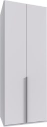 Wimex Kleiderschrank »Mugano,in 8 Breiten,3 Höhen,2 Tiefen, viele Farben, Made in Germany«, (in Basic oder Premium Ausstattung mit 2 weiteren Einlegeböden), mit langen oder kurzen Griffen aus Metall, mit oder ohne Spiegel
