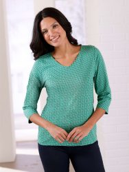 3/4-Arm-Shirt »Freizeitshirt«, (1 tlg.)