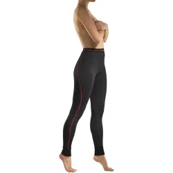 ISA bodywear - Lange Unterhose Clima Control Faktor 3, für Damen, Schwarz, Größe L