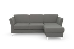 sit&more Ecksofa »Visby V«, wahlweise mit Bettfunktion und Bettkasten, frei im Raum stellbar, mit Federkern, auch erhältlich in dem besonders leicht mit Wasser zu reinigendem 