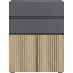 Home affaire Midischrank »Wisla«, Höhe 98 cm, mit Türen & Schubkasten