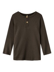Name It Langarmshirt »NMMKAB LS TOP NOOS«, im Henley-Stil - mit kurzer Knopfleise am Ausschnitt