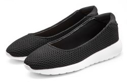 Lascana, LASCANA Ballerina, Sneaker Slip-In in superleichter Mesh-Optik