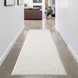 Carpet City Hochflor-Teppich »FOCUS627«, rechteckig, Boho-Teppich, Hochtief-Muster/ 3D-Effekt, für Wohnzimmer, Schlafzimmer