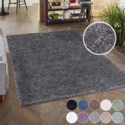 Carpet City Hochflor-Teppich »City Shaggy«, rechteckig, 30 mm Höhe, Teppich Einfarbig Uni, besonders flauschig-weich, ideal für Wohnzimmer & Schlafzimmer