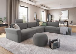 sit&more Ecksofa, mit Sitztiefenverstellung
