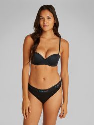 Calvin Klein - BH mit Push up Effekt, für Damen, Black, Größe 85B
