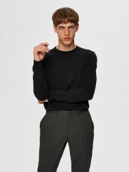 Selected - Pullover, für Herren, Black, Größe S