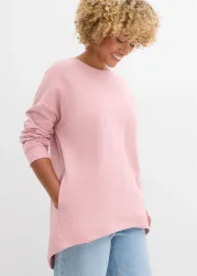 bonprix Oversize-Sweatshirt aus reiner Baumwollerosa 48Damen