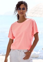 LASCANA Kurzarmshirt 