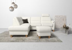 Home affaire Ecksofa »Palmera«, Federkern, wahlweise mit Bettfunktion und mit/ohne Stauraum