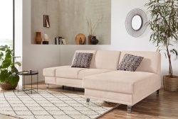 sit&more Ecksofa »Clio V«, wahlweise mit Bettfunktion oder Vorziehsitz und Bettkasten, Inklusive Federkern