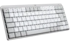 Logitech - Tastatur MX Mechanical Mini for Mac pale grey, Grau