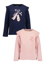 Blue Seven Langarmshirt Packung, 2 Baumwolle