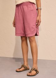 bonprix Shorts weite Passform, hochgeschnittener elastischer Bund
