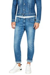 Replay - Jeans, Slim Fit, für Herren, Blau Denim Dunkel, Größe W31/L30