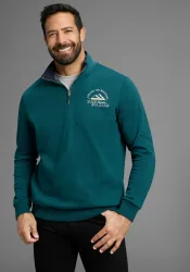 Mans World Sweatshirt, mit Kontrastkragen - Neue Farben
