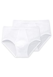 Schiesser - Sportslip Doppelripp, für Herren, Weiss, Größe M